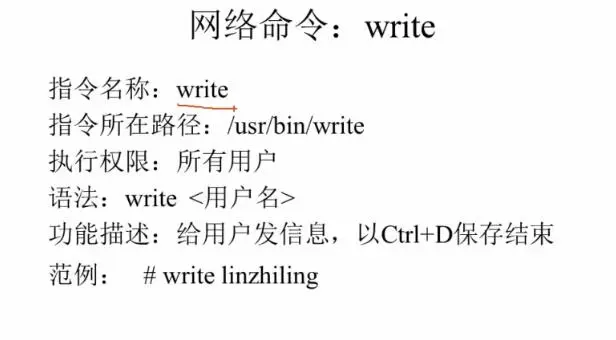 图片[1]-Linux write命令详解(write命令的使用方法和注意事项)-编程社